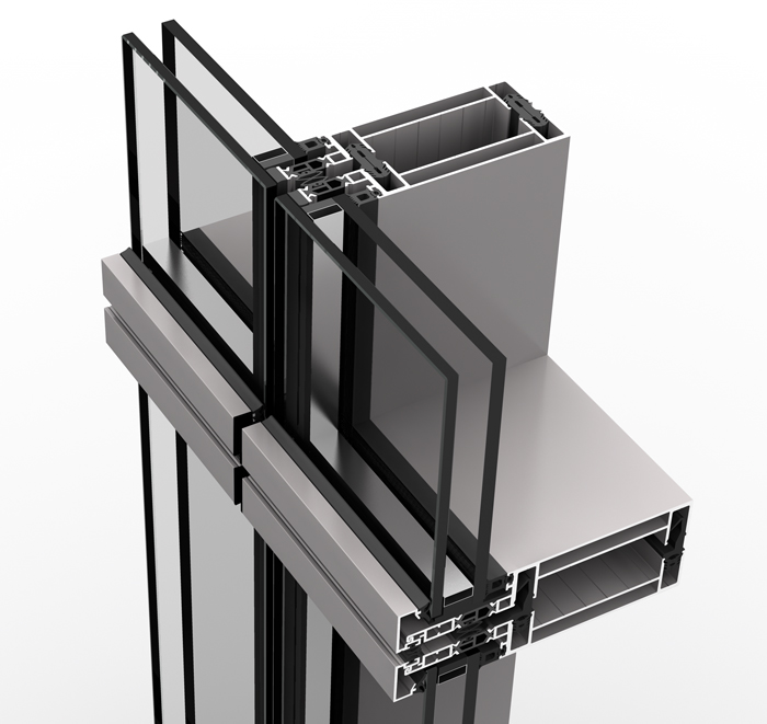 fachada aluminio S65EF_TH